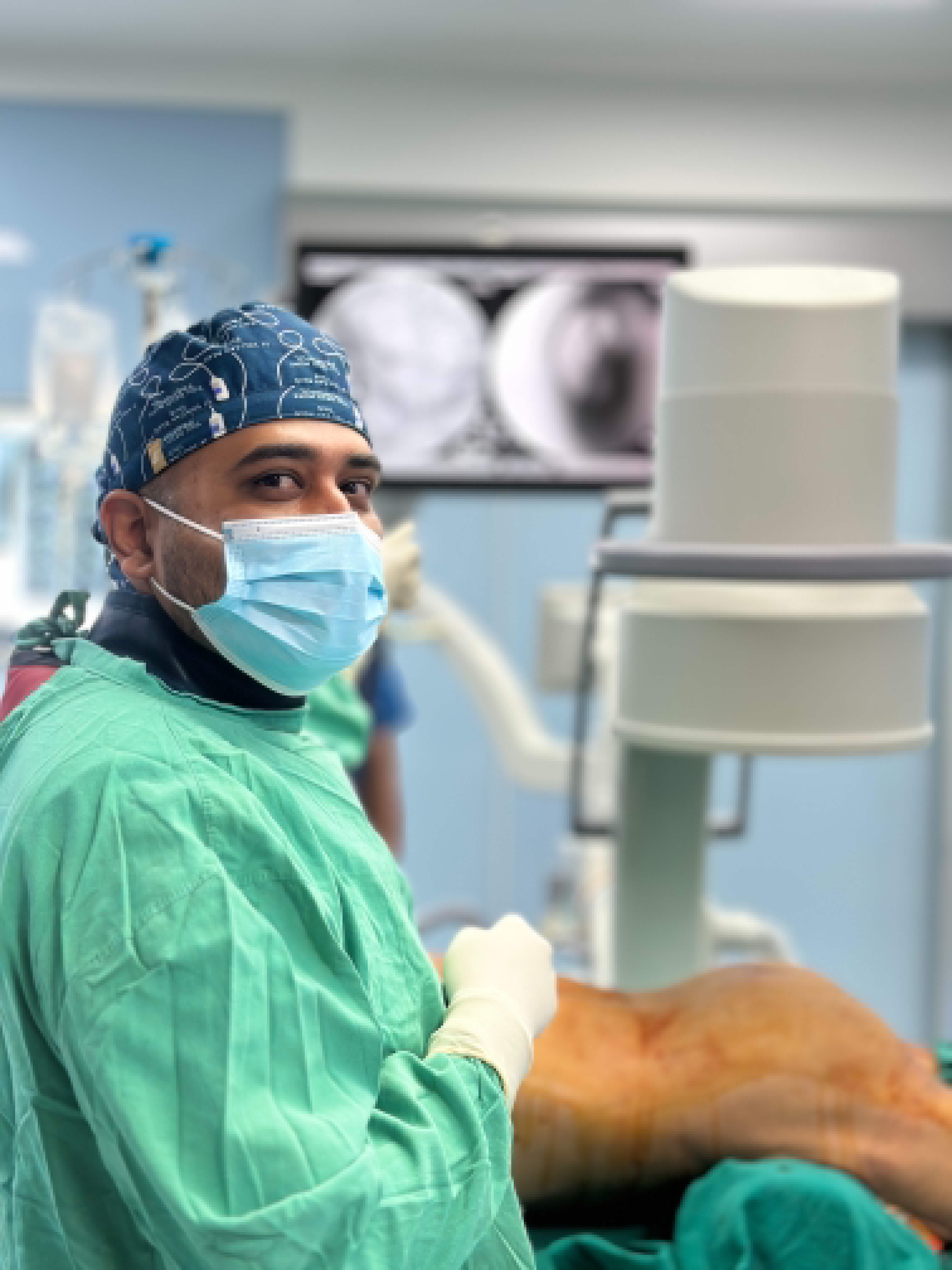 Dr. Deepak in clinical practice